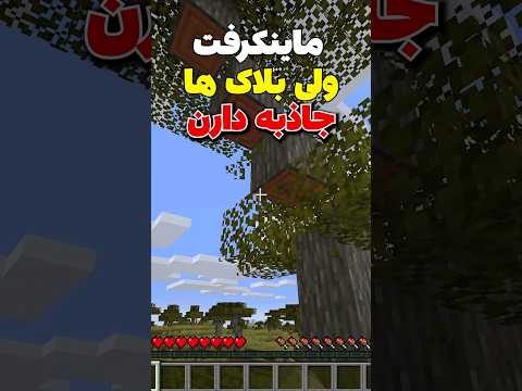 ماینکرافت ولی بلاک ها جاذبه دارن! #shorts