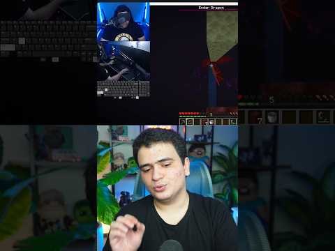رکورد تموم کردن ماینکرافت به صورت چشم بسته شکسته شد😳  #shorts