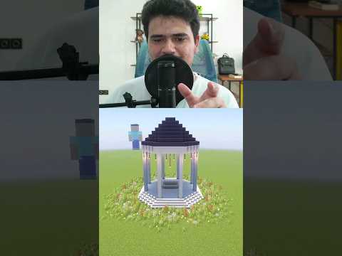 ساخت مقبره حافظ توی ماینکرافت😎 #shorts
