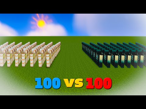 چی میشه اگه 100 تا آیرون گالم در برابر 100 تا واردن قرار بگیرن؟