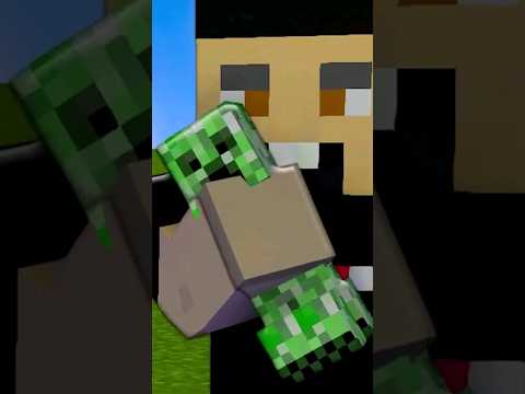 ماینکرافت ولی میتونیم ماب هارو بخوریم! #shorts