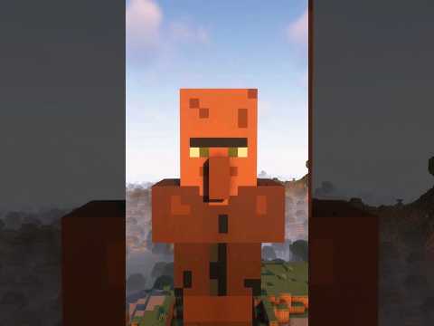 ساخت مجسمه ویلیجر تو ماینکرافت! #shorts