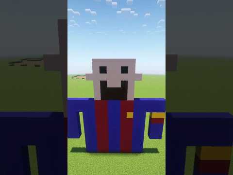 ساخت مجسمه مسی در ماینکرافت! #shorts