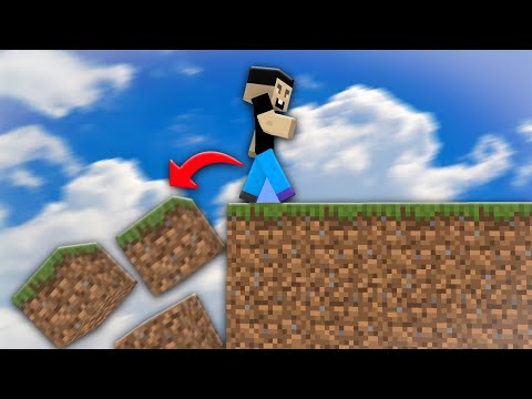 ماینکرافت ولی اگه راه برم بلاک های پشت سرم خراب میشن!