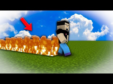 ماینکرافت ولی هر جا راه برم پشت سرم آتیشی میشه