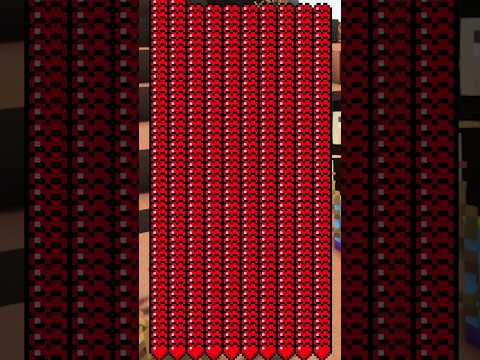 ماینکرافت ولی من 10000 تا قلب دارم! #shorts