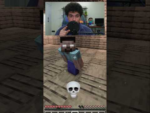 هیروبراین تو ماینکرافت😳 #shorts