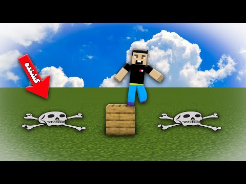 ماینکرافت ولی اگه پام روی خاک بره میمیرم!