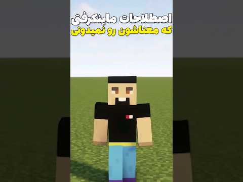 اصطلاحات ماینکرافتی که معناشون رو نمیدونستی! #shorts