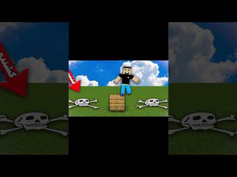 ماینکرافت ولی اگه پام روی خاک بره میمیرم!#shorts