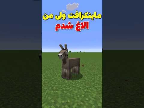 ماینکرافت ولی من تبدیل به خر شدم😂 #shorts